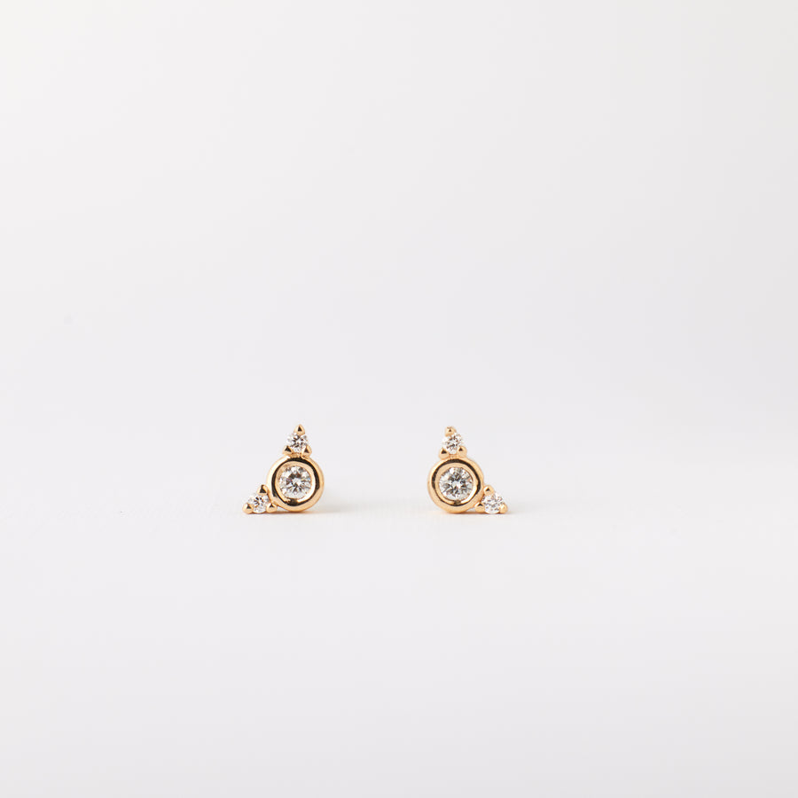 Violet Earrings - Natural Diamonds