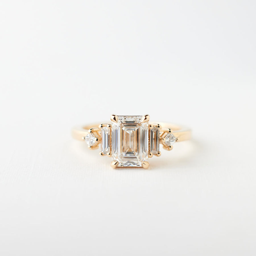 Josie Ring - 1.51 Carat Emerald Cut Lab Diamond