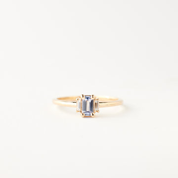 Ginger Ring - Silver-Blue Sapphire