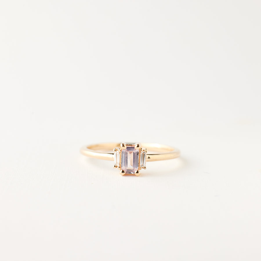 Ginger Ring - Cotton Candy Pink Sapphire