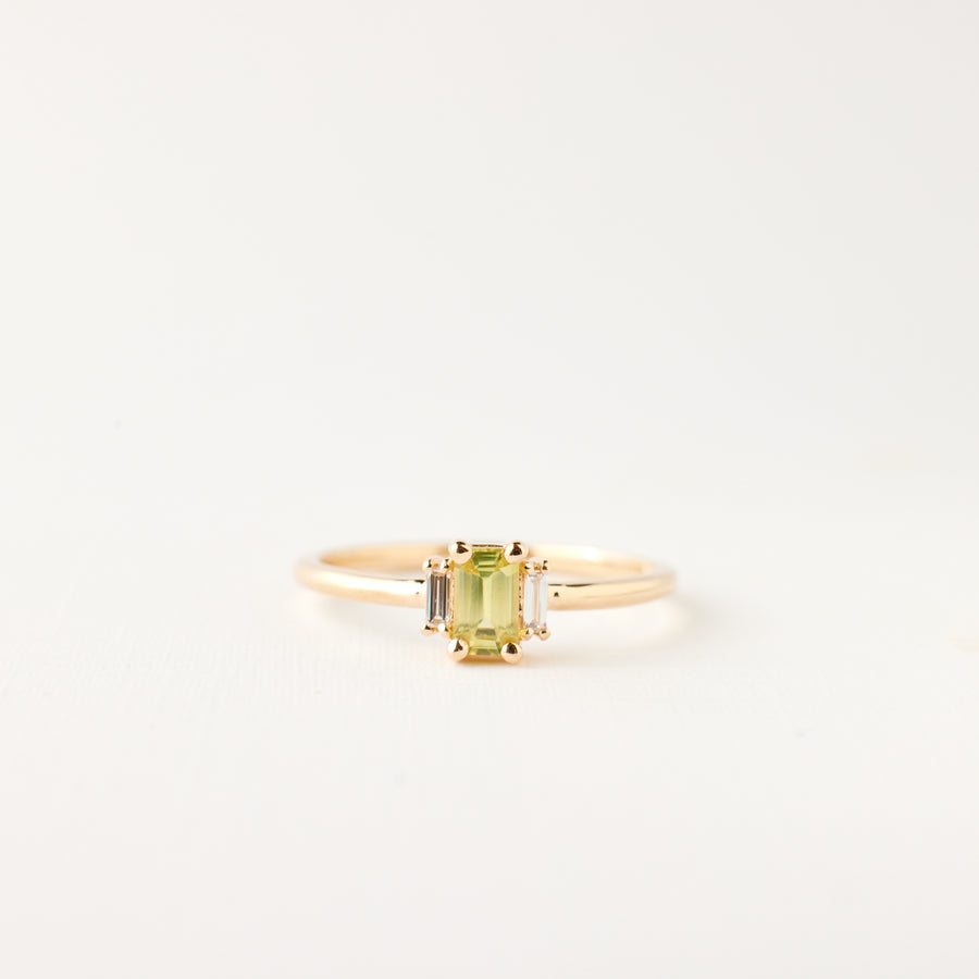 Ginger Ring - Lemon-Yellow Sapphire β Porter Gulch