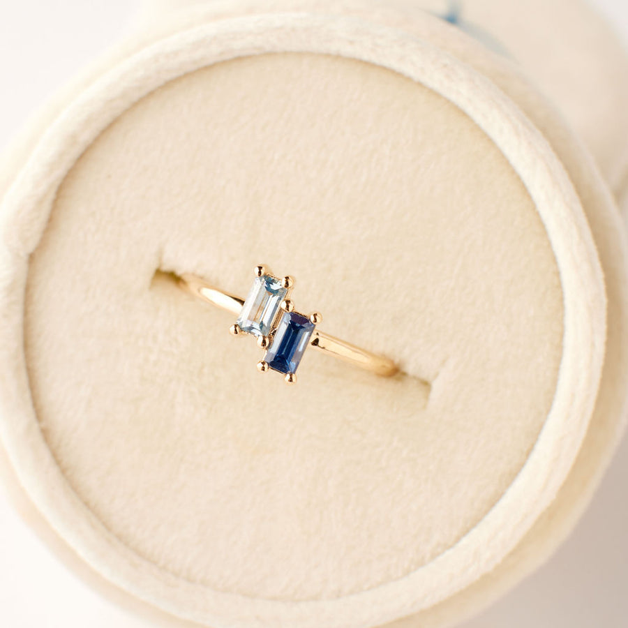 Lily-Mae Ring - Blue sapphire