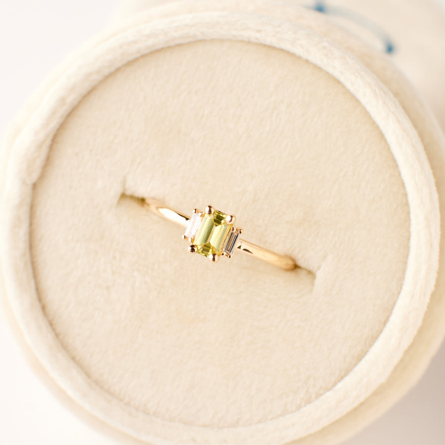 Ginger Ring - Lemon-Yellow Sapphire β Porter Gulch