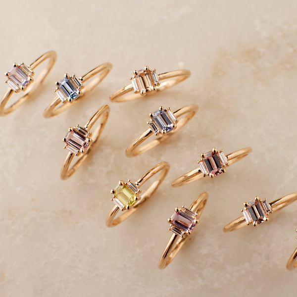 Ginger Ring - Orchid Rose Pink Sapphire – Porter Gulch