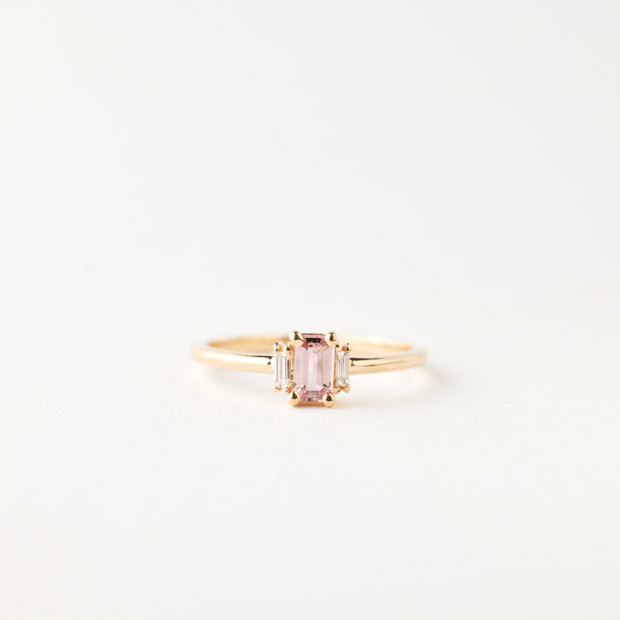 Ginger Ring - Blush Rose Pink Sapphire