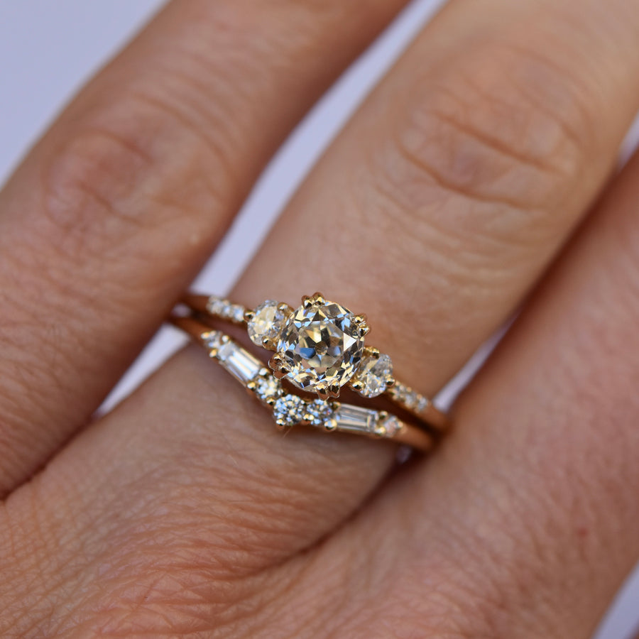Millie Ring - All diamond