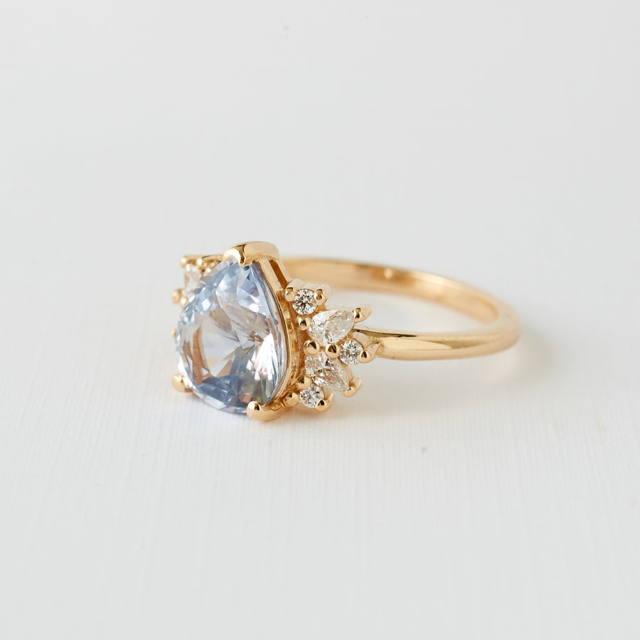Kori Ring - 2.54 Carat Periwinkle Sapphire