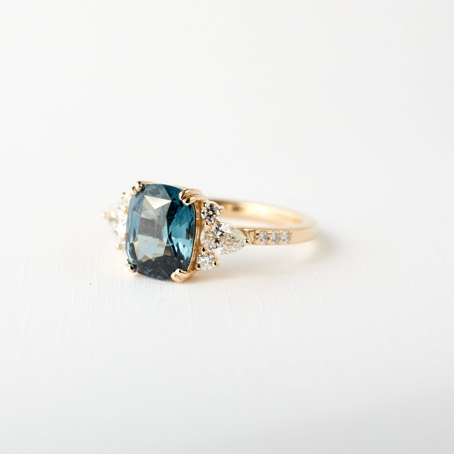 Rosalind Ring - 2.50ct Blue Spinel