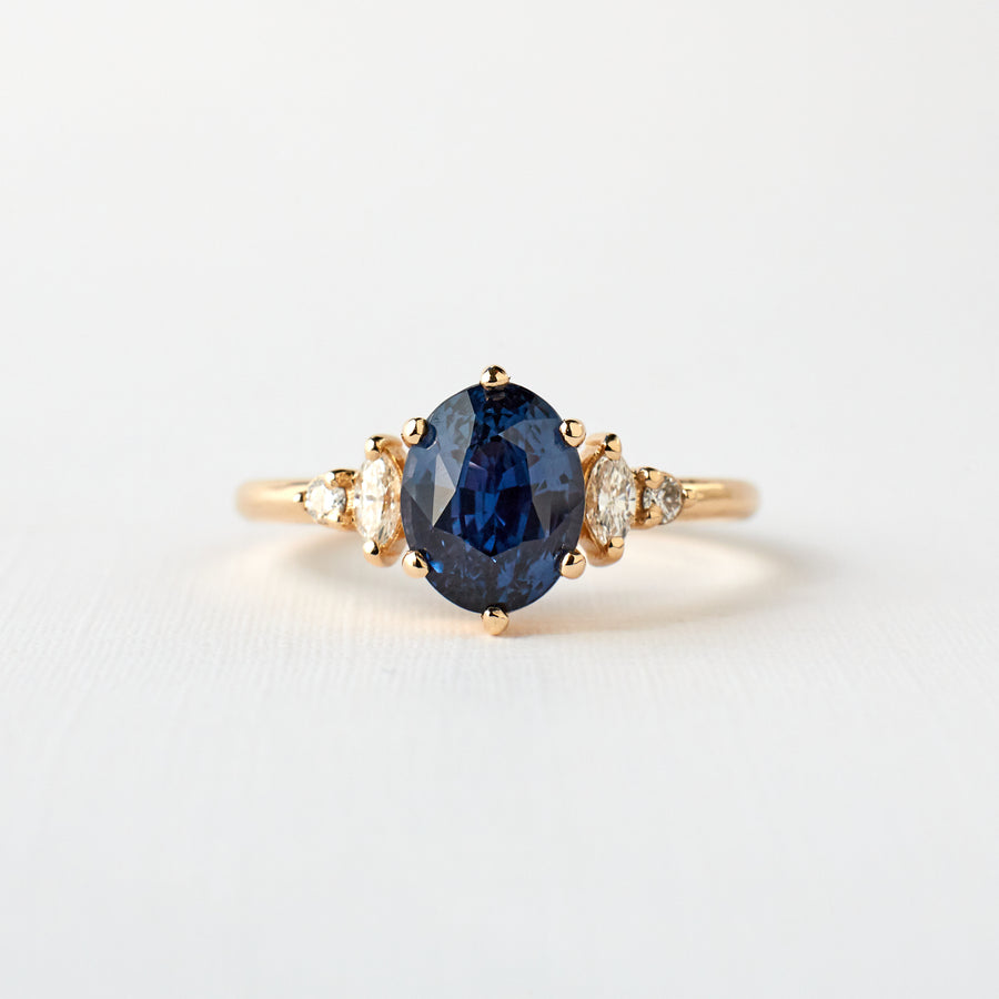 Desi Ring - 2.03 carat color-change sapphire