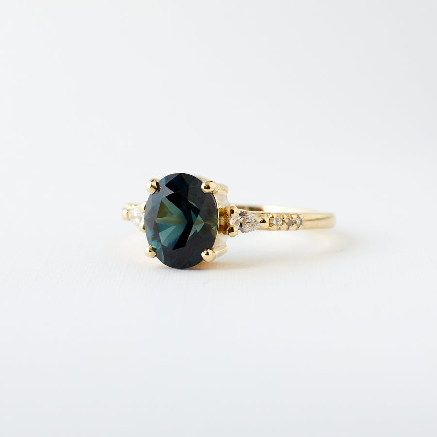 Colette Ring - 2.18 carat oval sapphire