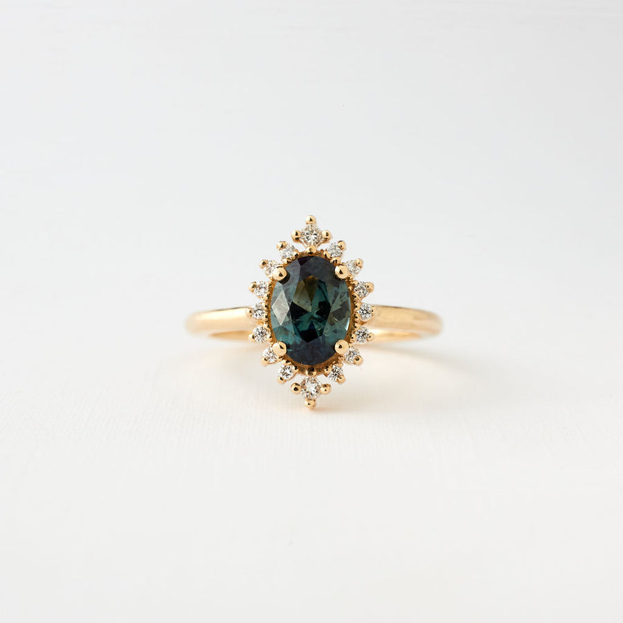 Eloise Ring - 1.14 Carat Oval Sapphire