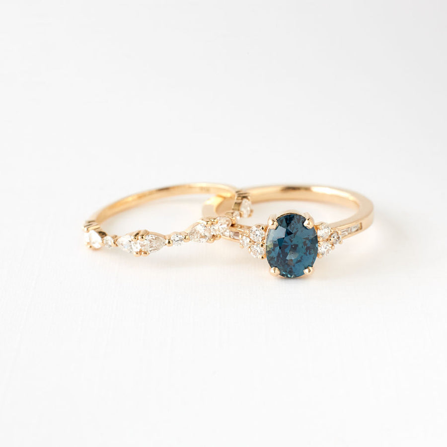 Marigold Ring - 1.36 carat sapphire