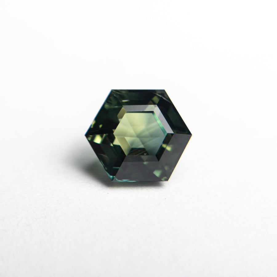 1.77ct 7.38x6.41x4.45mm Hexagon Step Cut Sapphire 22761-05