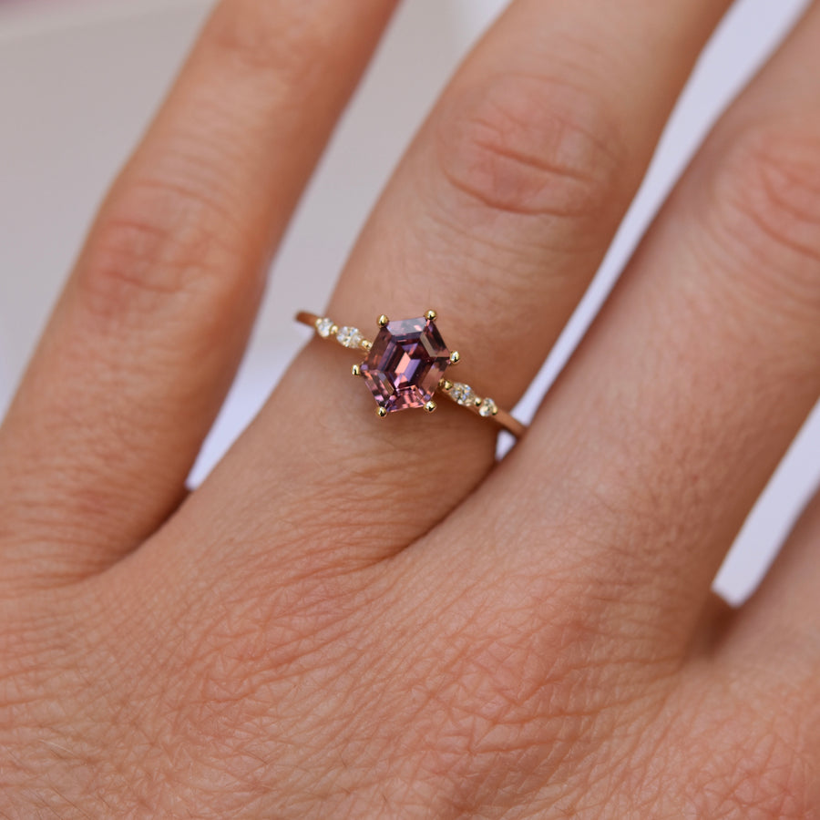 Astra Ring - Pink Spinel