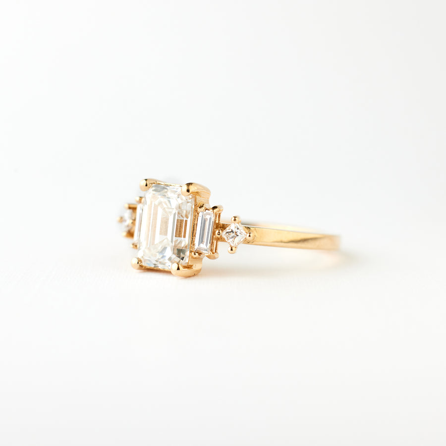 Josie Ring - 1.51 Carat Emerald Cut Lab-Diamond