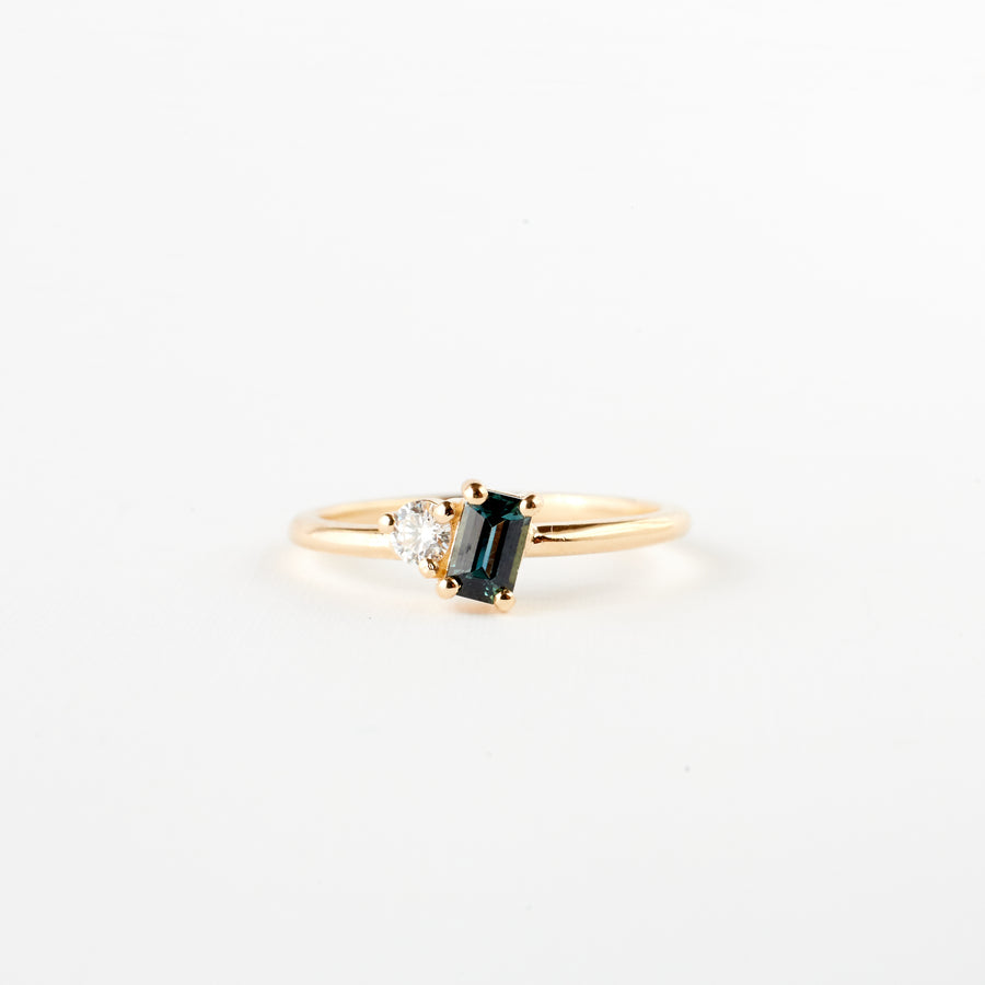 Simone Ring - Sapphire and Lab-grown Diamond